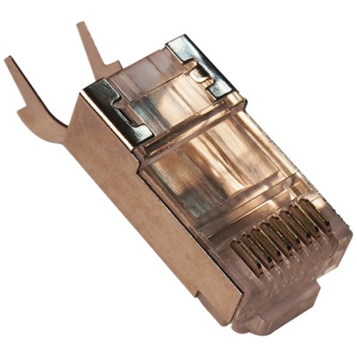سوکت شبکه K-net K-N107 RJ45 Cat6A SFTP بسته 50 عددی