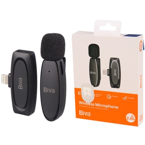 میکروفون یقه ای بی سیم Biva WM-02